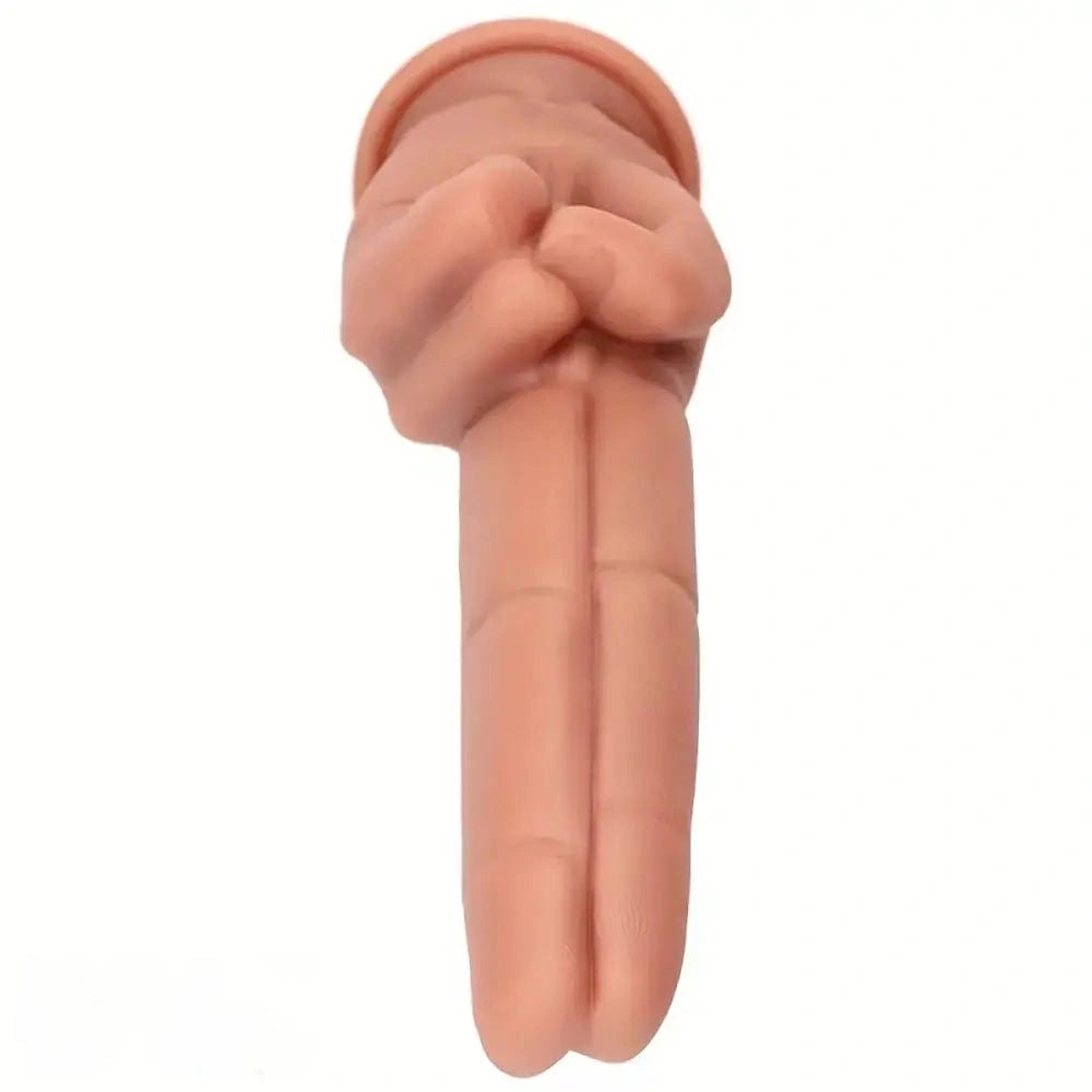 Two Finger Hand Fantasy Dildo - Silicone Hand Shaped Dildo