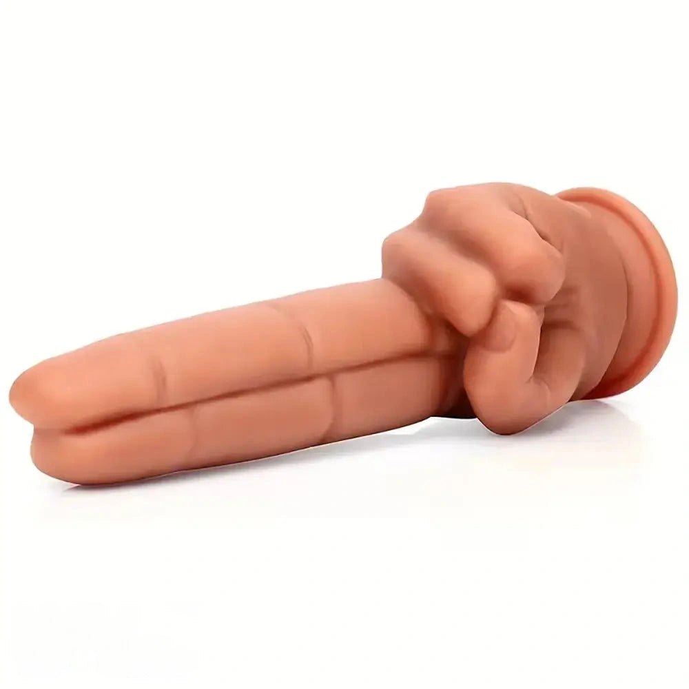 Two Finger Hand Fantasy Dildo - Silicone Hand Shaped Dildo