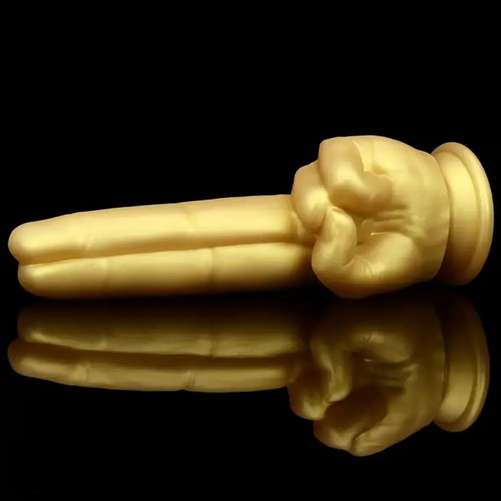 Two Finger Hand Fantasy Dildo - Silicone Hand Shaped Dildo