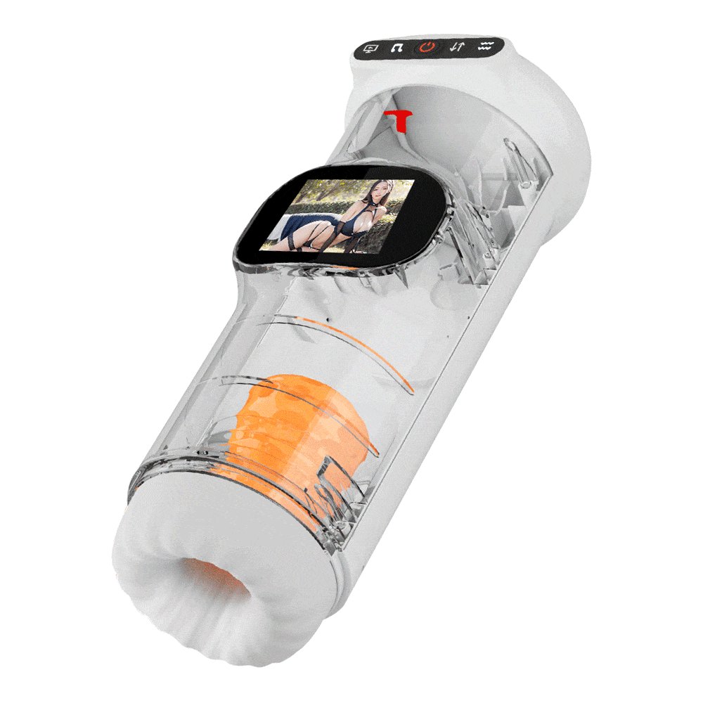 UFO Heated Masturbation Cup - Male Masturbator with Screen