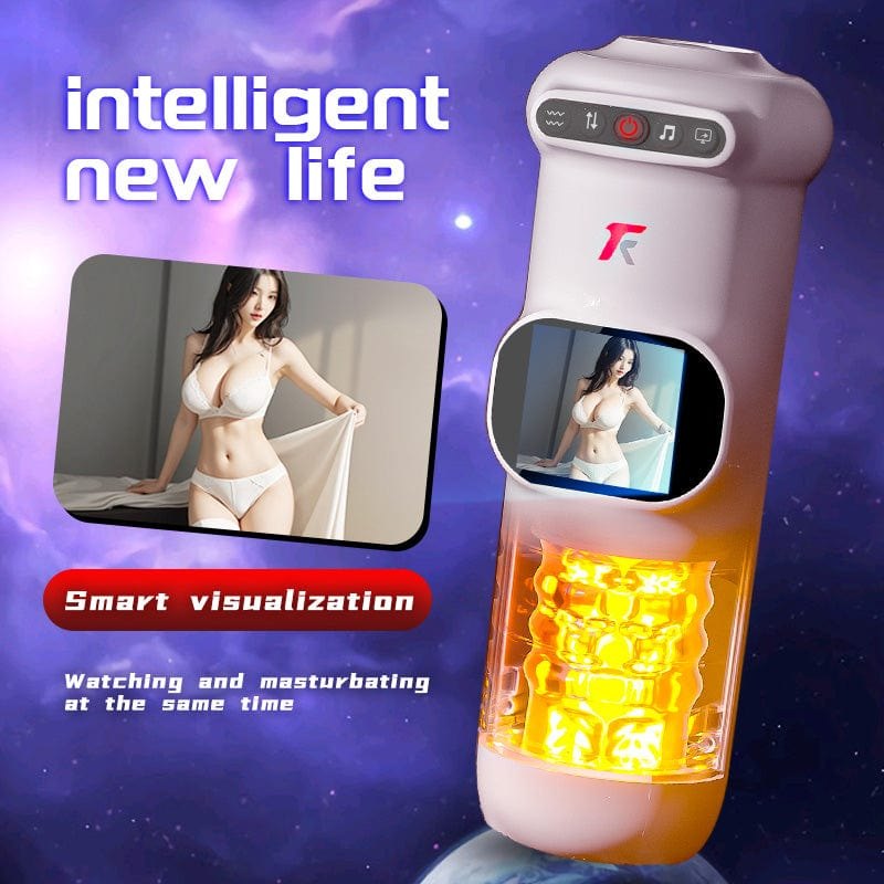 UFO Heated Masturbation Cup - Male Masturbator with Screen