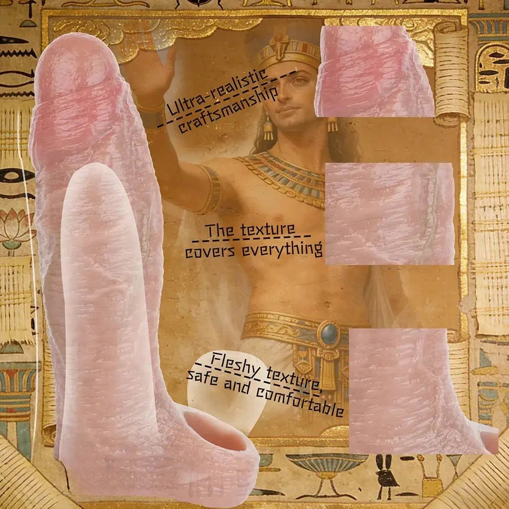 Uncut Look Hollow Sleeve - Realistic Silicone Penis Sleeve