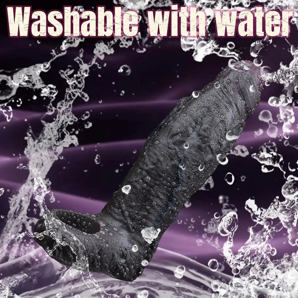 Uncut Realistic Dildo 6.69in - Silicone Dildo with Glans