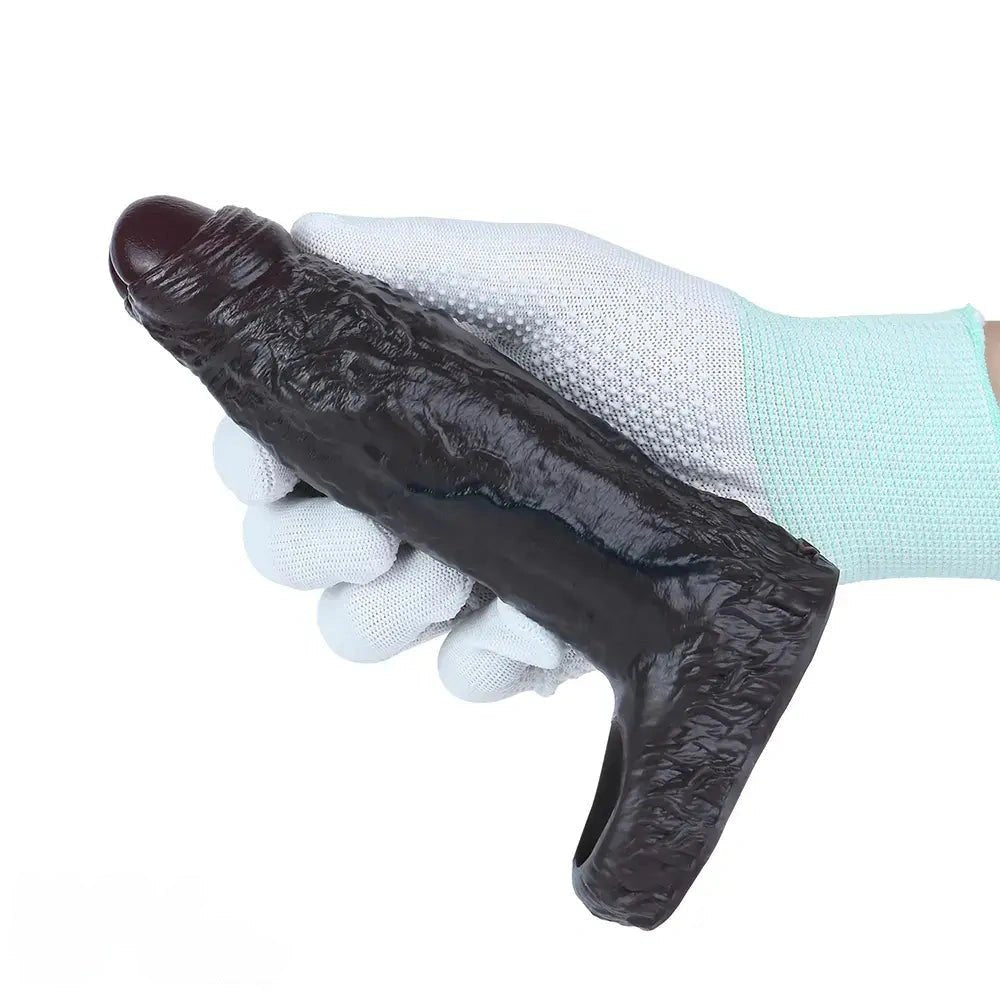 Uncut Realistic Dildo 6.69in - Silicone Dildo with Glans