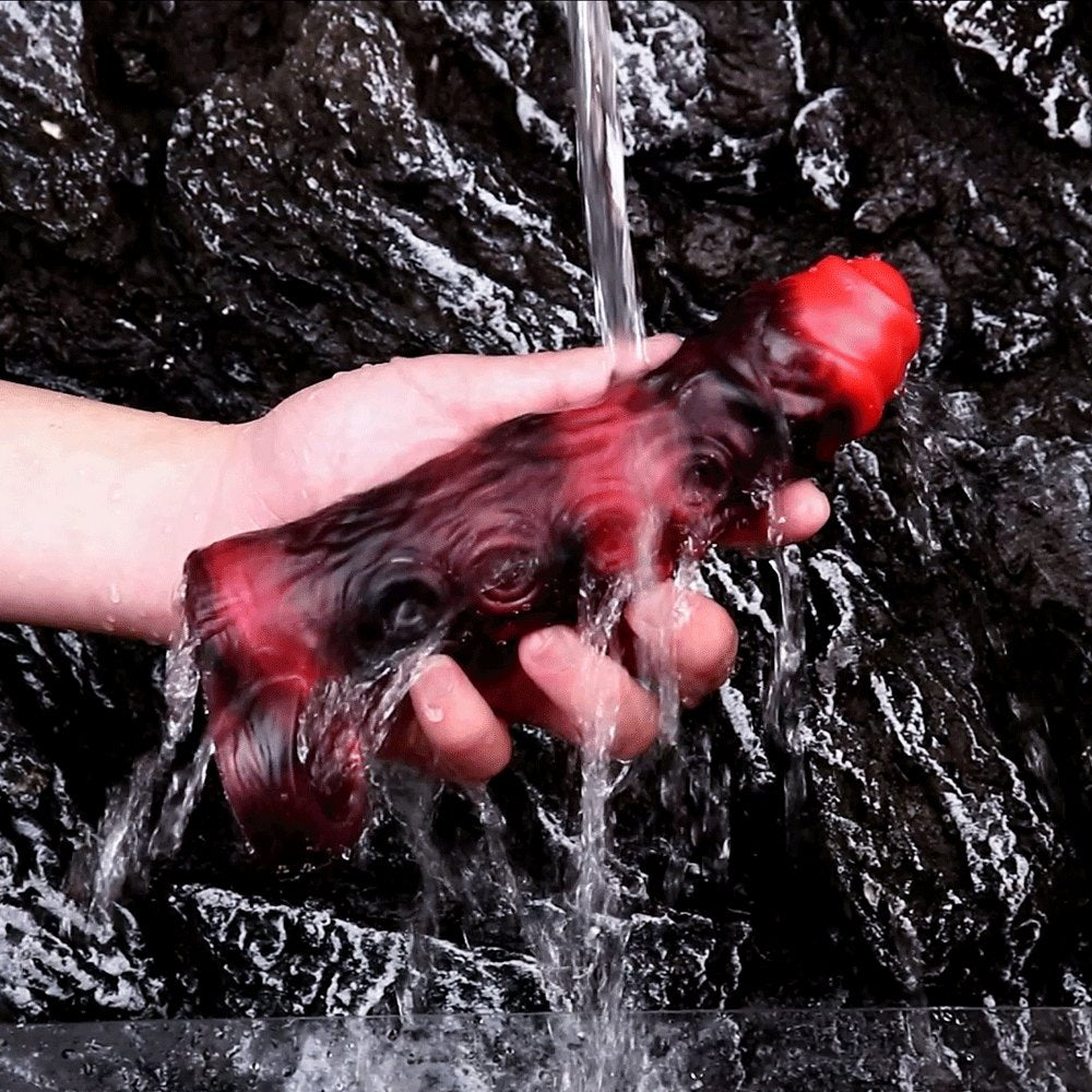Uncut Tentacle Cock Sleeve - Vibrating Hollow Sleeve