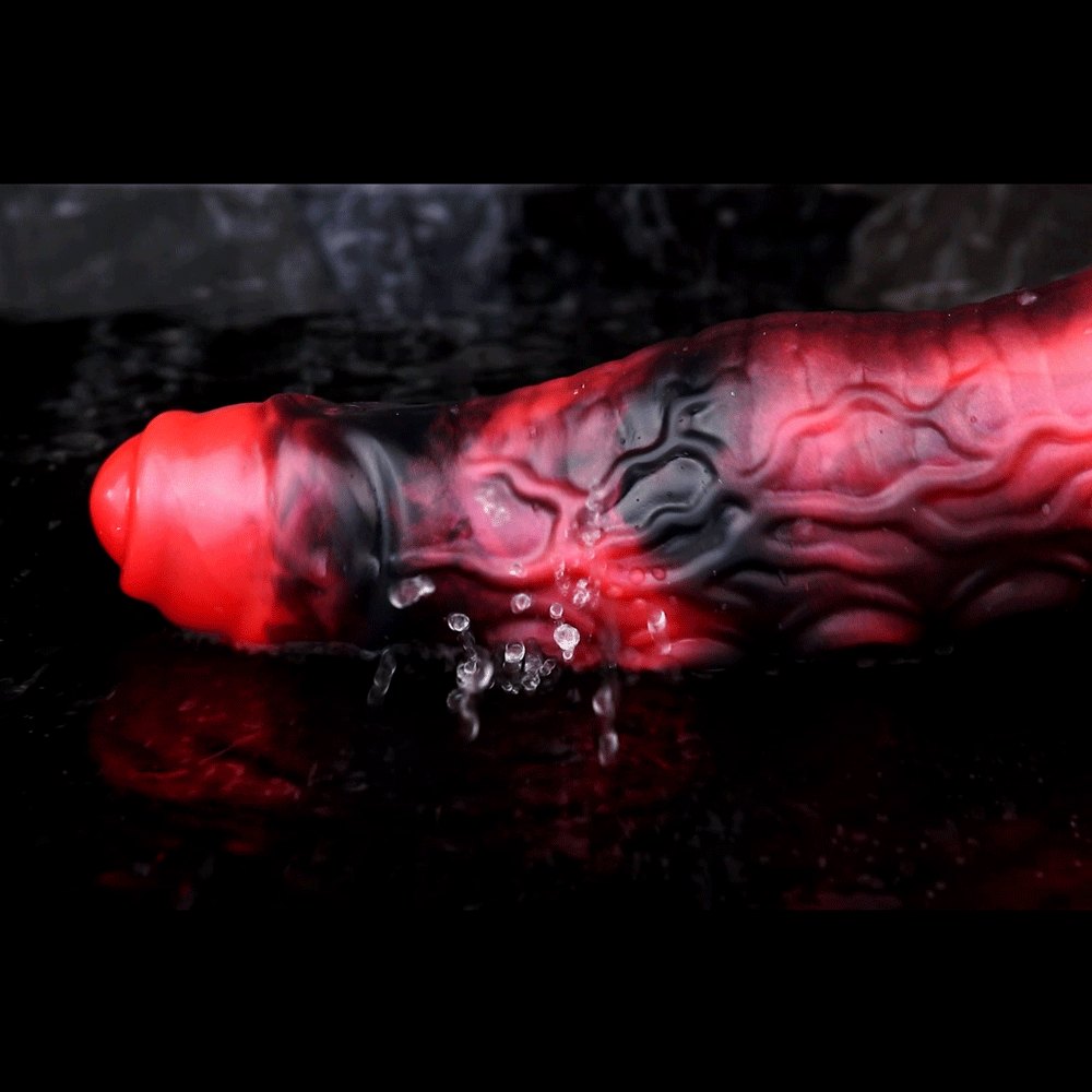 Uncut Tentacle Cock Sleeve - Vibrating Hollow Sleeve