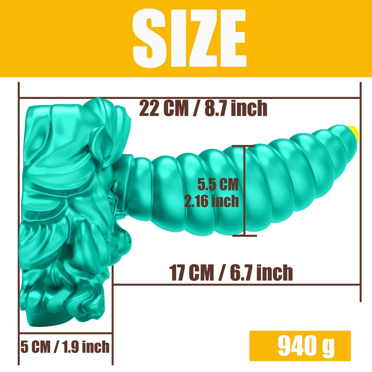 Unicorn Fantasy Suction Dildo - Silicone Fantasy Dildo