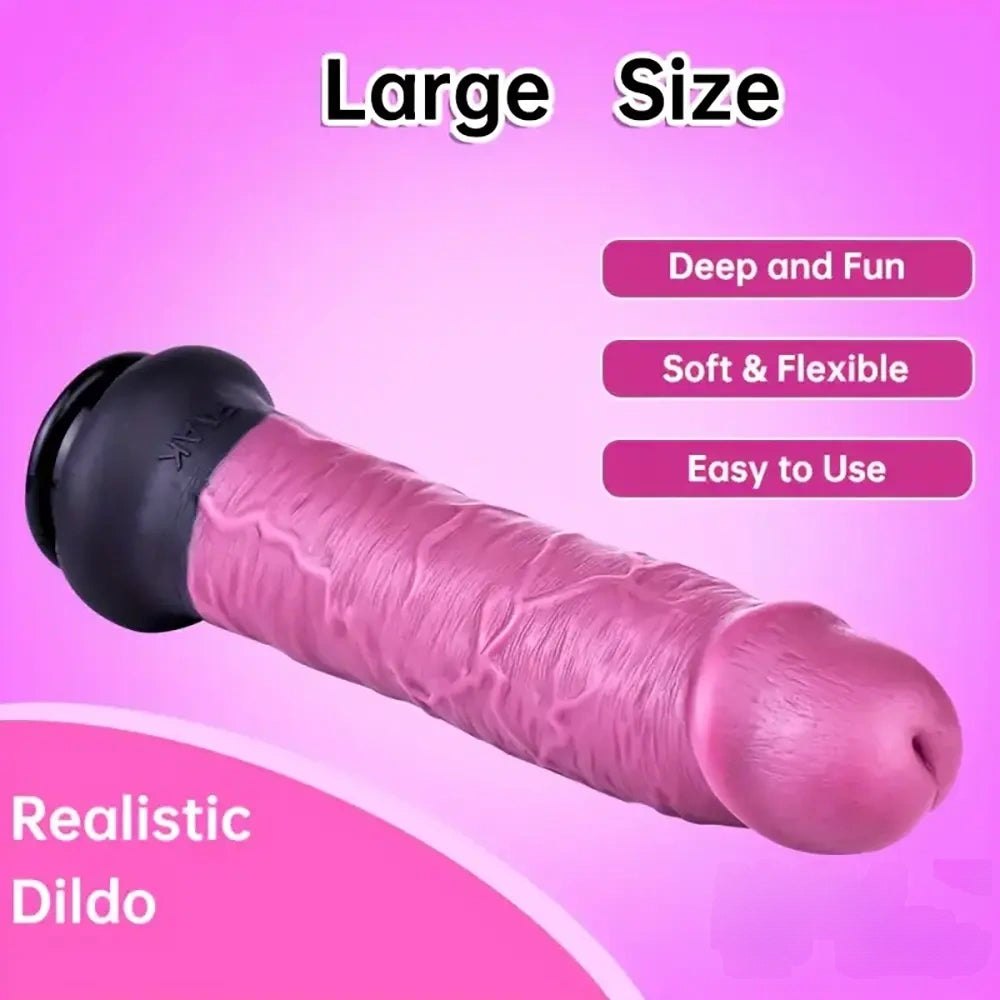 Unisex Suction Cup Dildo 11.22in - Dildo With Suction Cup