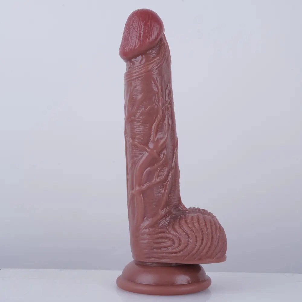 Vein Detail Realistic Dildo - Lifelike PVC Dildo