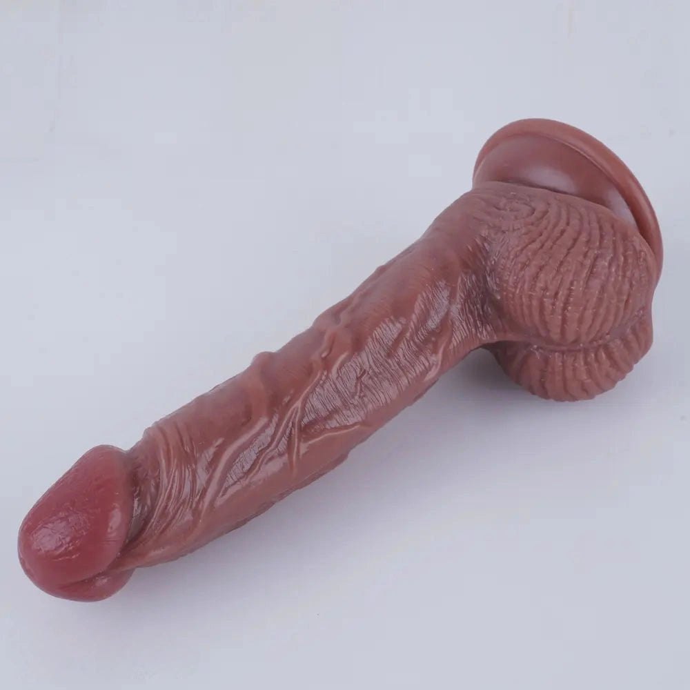 Vein Detail Realistic Dildo - Lifelike PVC Dildo