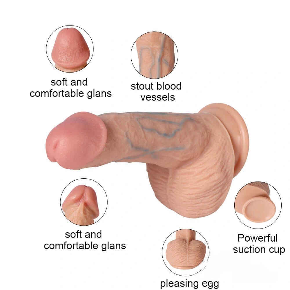 Vein Detail Realistic Dildo - Realistic PVC Dildo