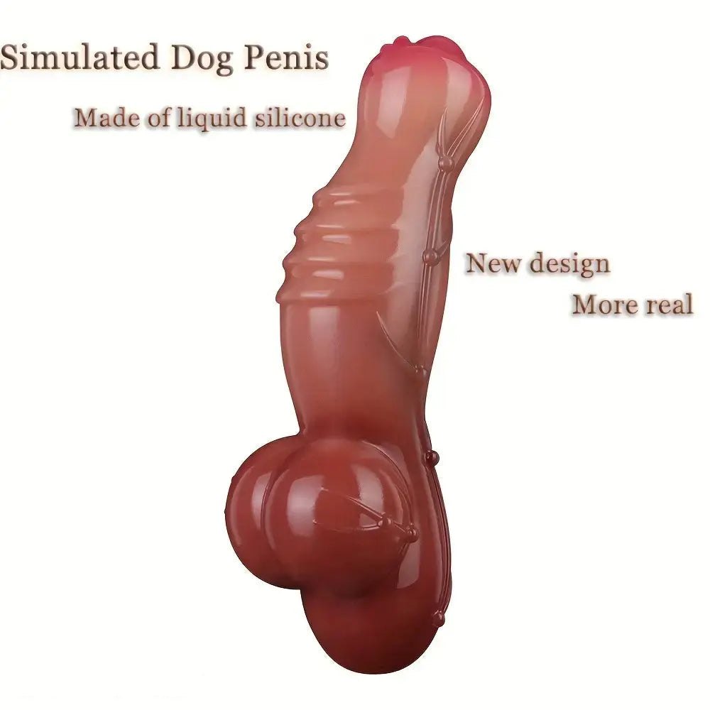 Veined Knot Anal Dildo 7.72in - Knotted Anal Dildo