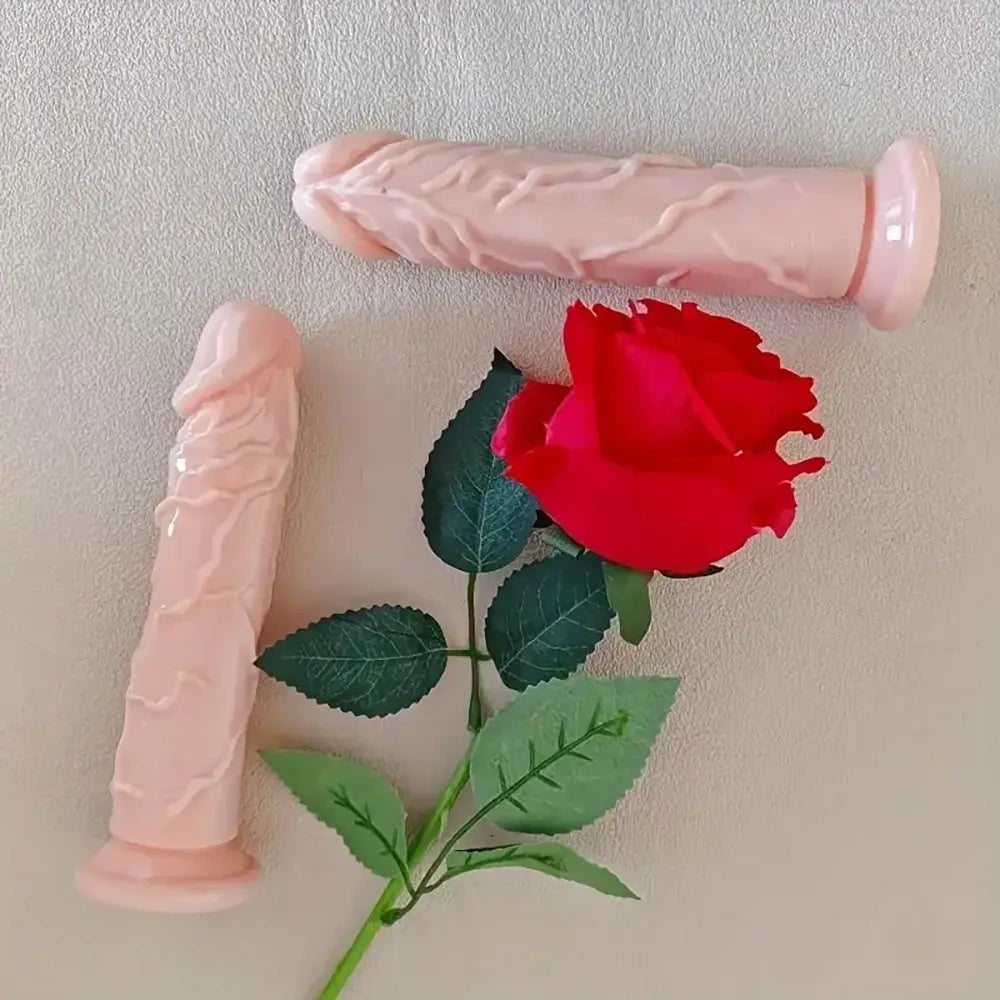 Veined Realistic Dildo - Realistic PVC Massager Dildo