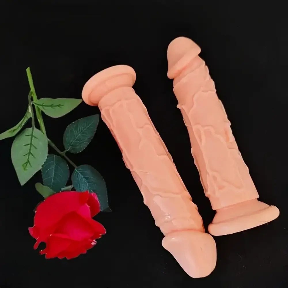 Veined Realistic Dildo - Realistic PVC Massager Dildo