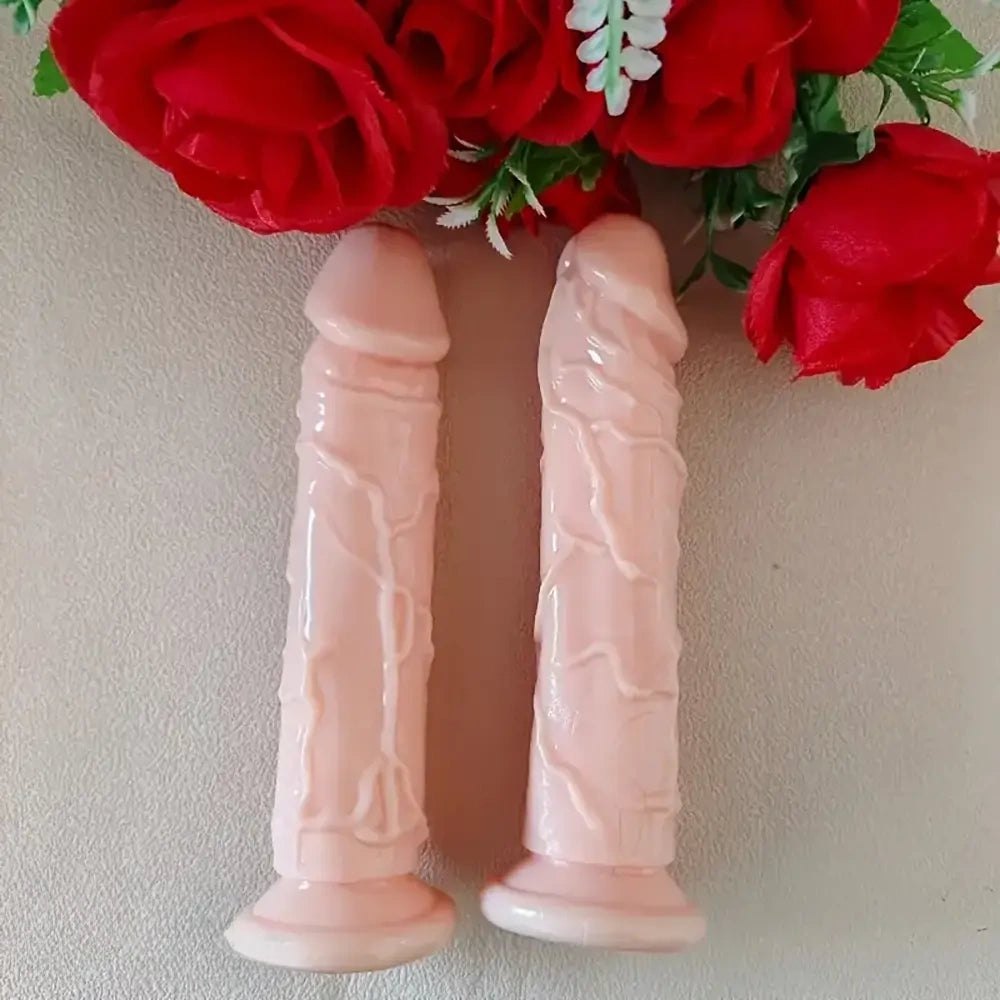 Veined Realistic Dildo - Realistic PVC Massager Dildo