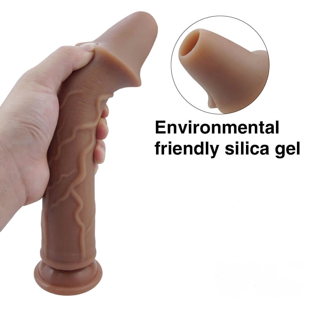 Veined Ridged Fantasy Dildo - Dragon Fantasy Dildo