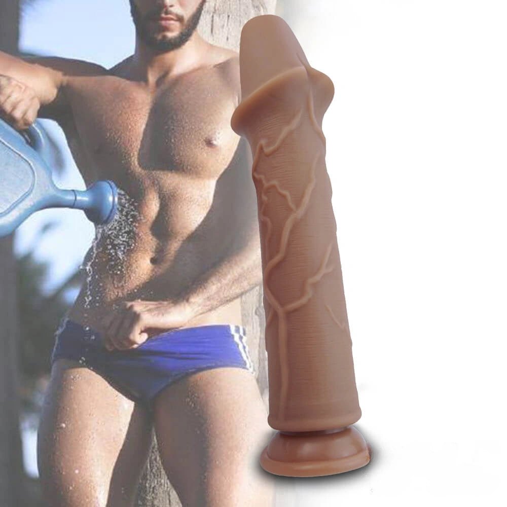 Veined Ridged Fantasy Dildo - Dragon Fantasy Dildo