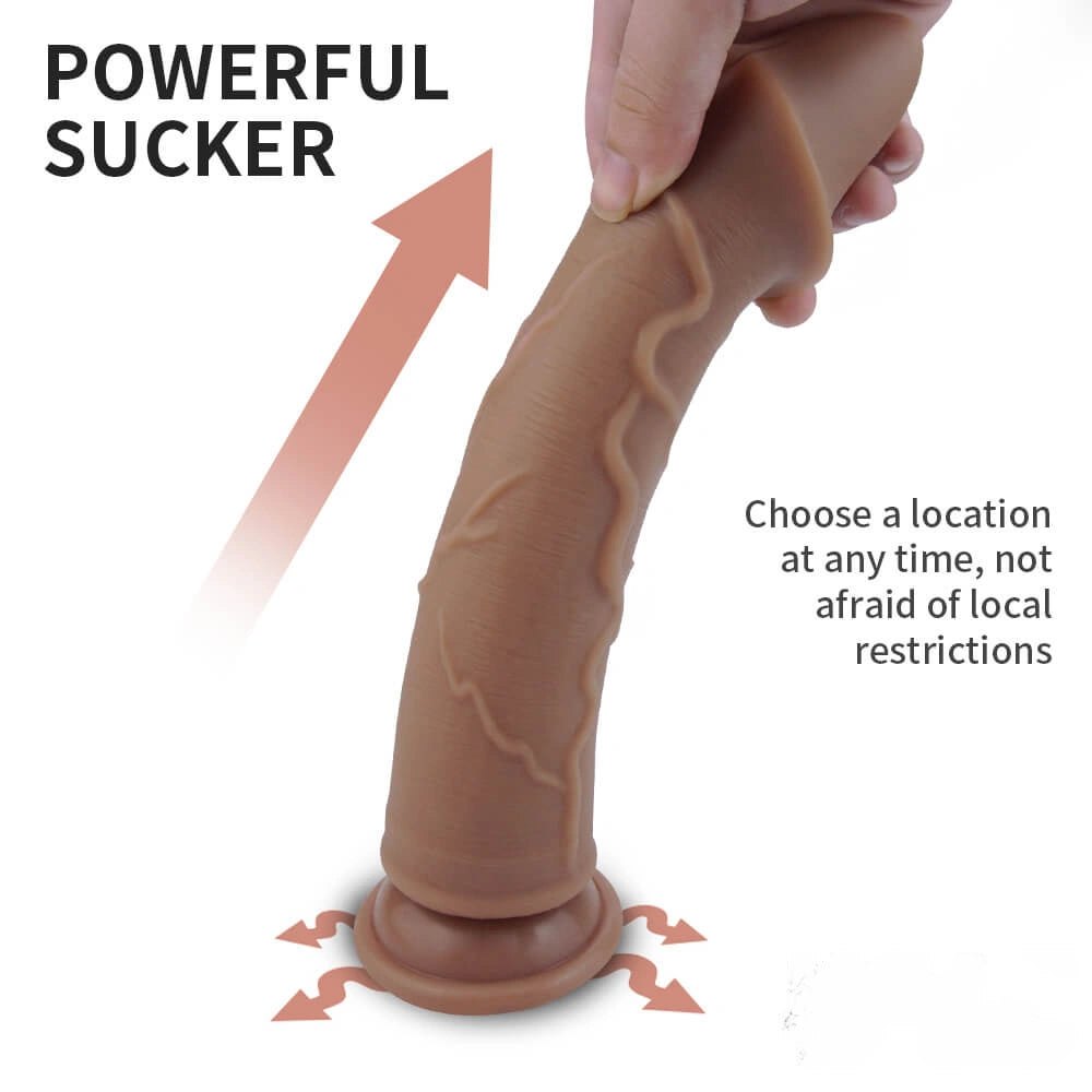 Veined Ridged Fantasy Dildo - Dragon Fantasy Dildo