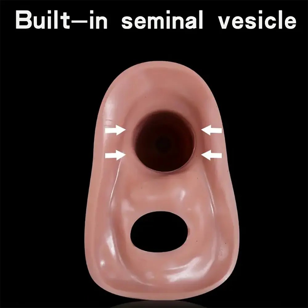 Veined Silicone Realistic Dildo - Lifelike Silicone Dildo