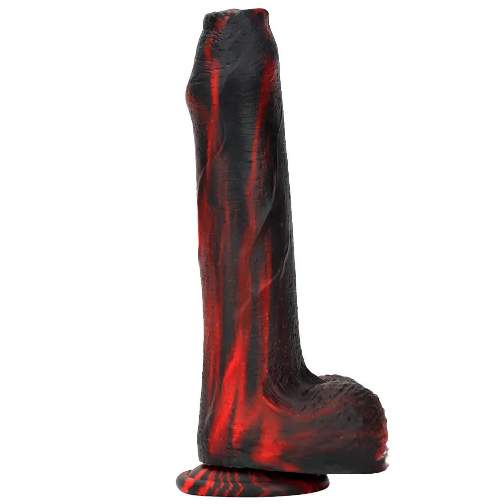 Veined Silicone Suction Cup Dildo - Realistic Suction Dildo