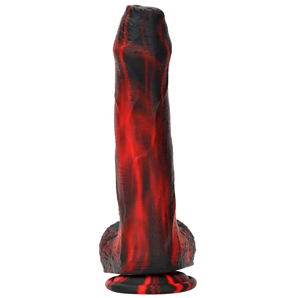 Veined Silicone Suction Cup Dildo - Realistic Suction Dildo