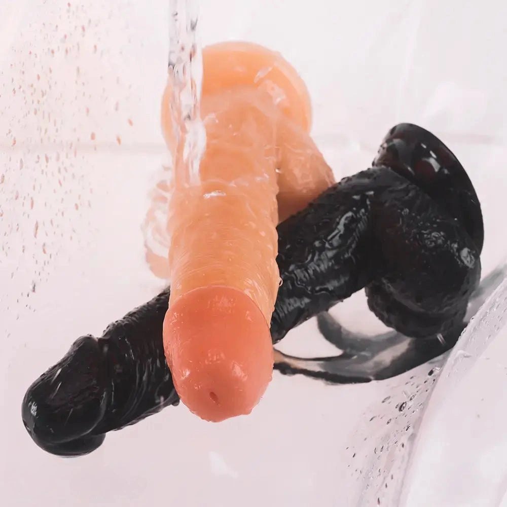 Veined Suction Cup PVC Dildo - Realistic PVC Dildo