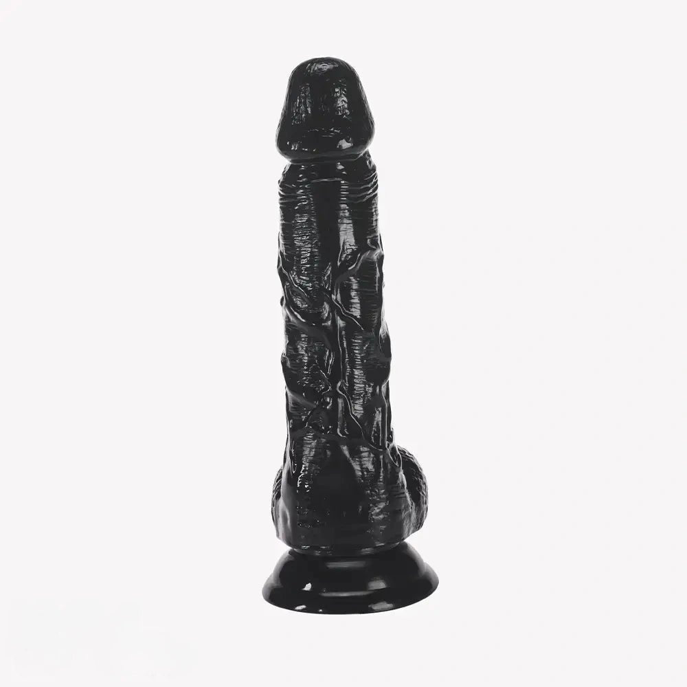 Veined Suction Cup PVC Dildo - Realistic PVC Dildo
