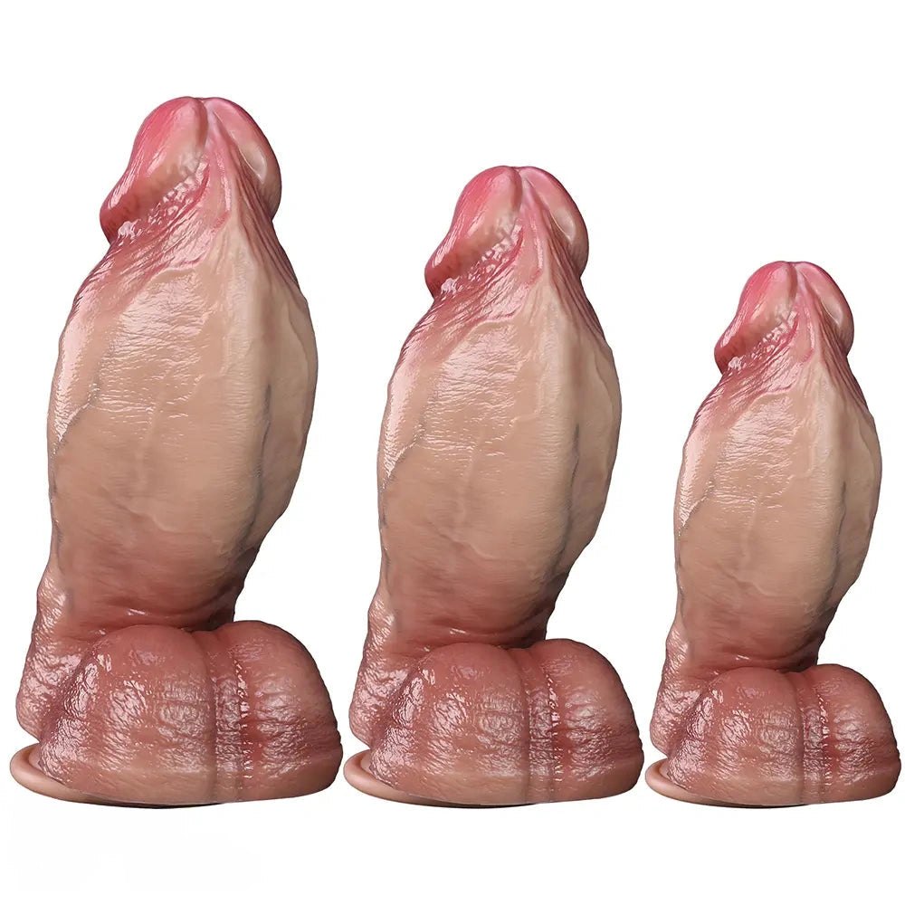 Veiny Realistic Dildo 7-9.8 in - Thick Anal Dildo
