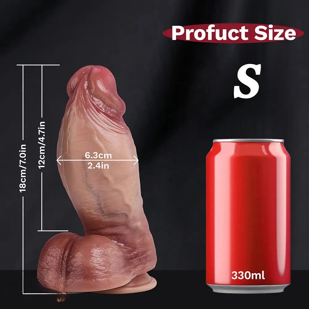 Veiny Realistic Dildo 7-9.8 in - Thick Anal Dildo