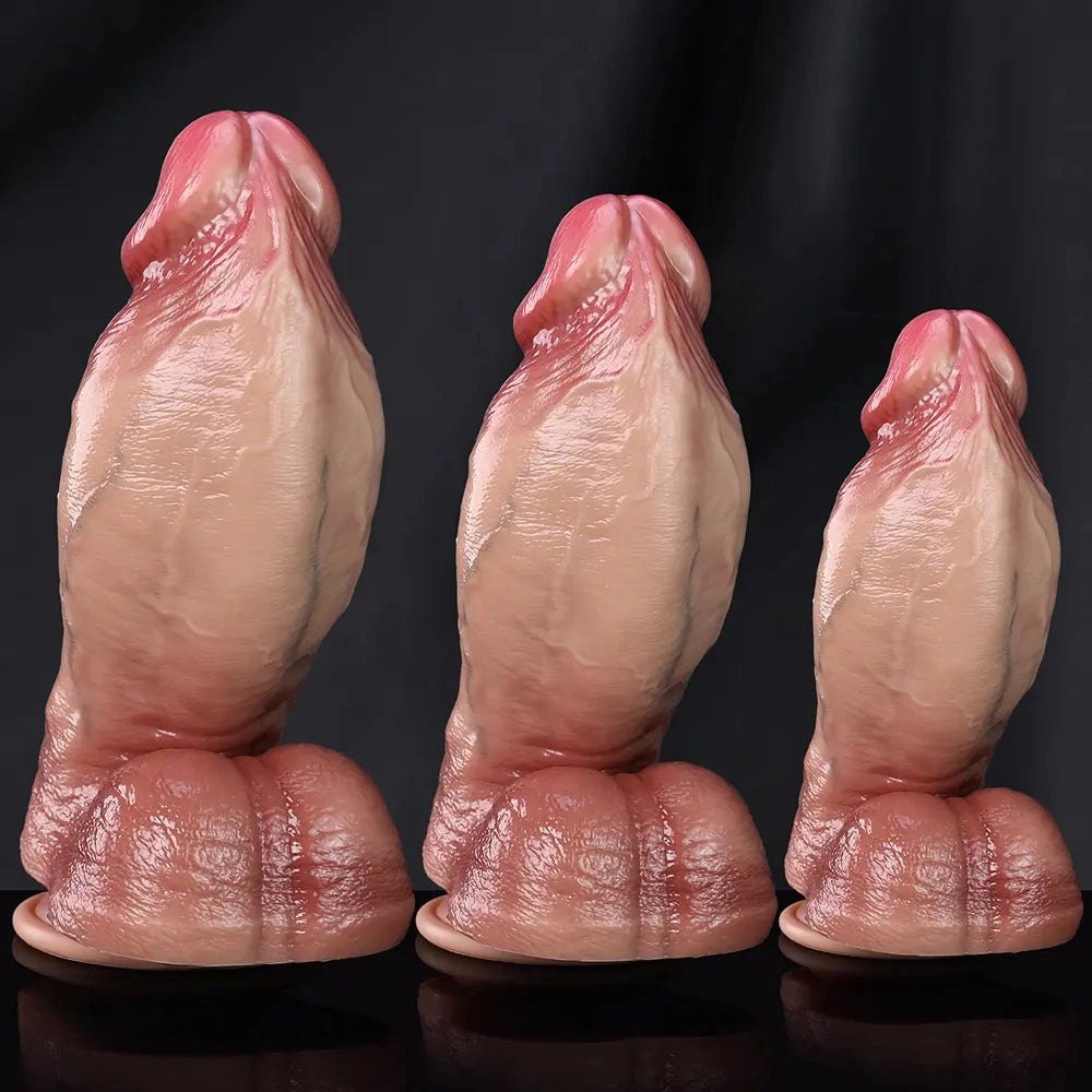 Veiny Realistic Dildo 7-9.8 in - Thick Anal Dildo