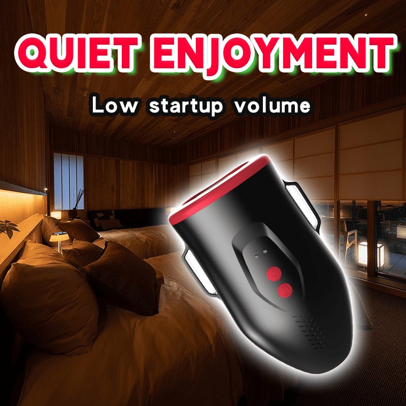 Vibrating Expansion Male Masturbator - Rechargeable Stroker Cup