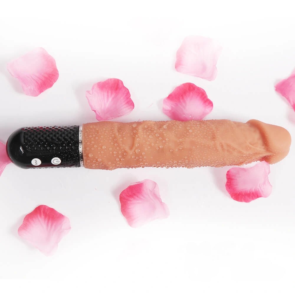 Vibrating Realistic Dildo 7.87in - Vibrating Dildo