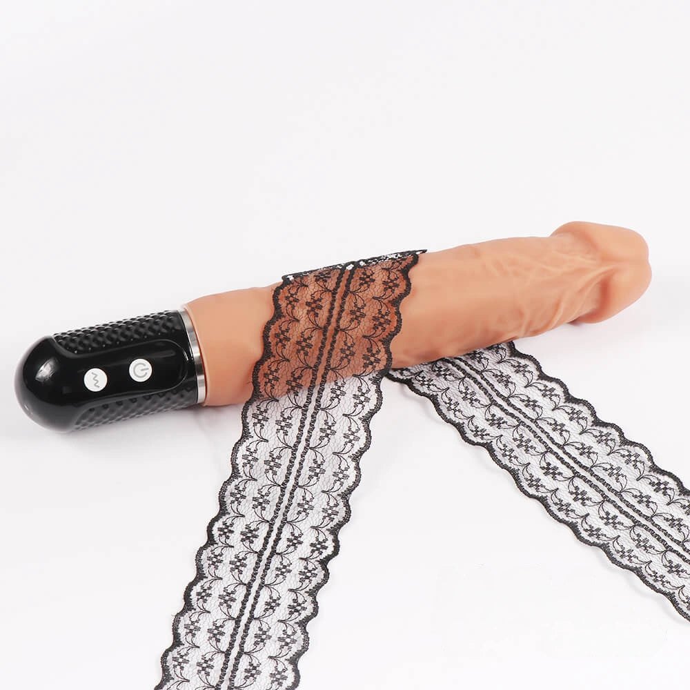 Vibrating Realistic Dildo 7.87in - Vibrating Dildo