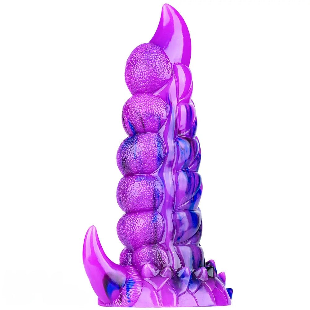 Vibrating Tentacle Dildo 8in - Remote Control Fantasy