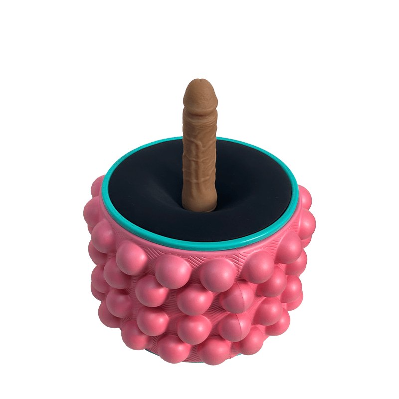 Vibrating Yoga Wheel Stimulator - Dual-Use Sex Machine Wheel