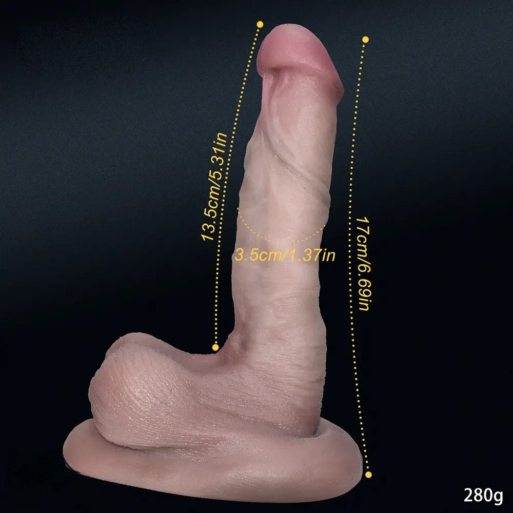 Vivid Glans Realistic Dildo - Realistic Silicone Dildo