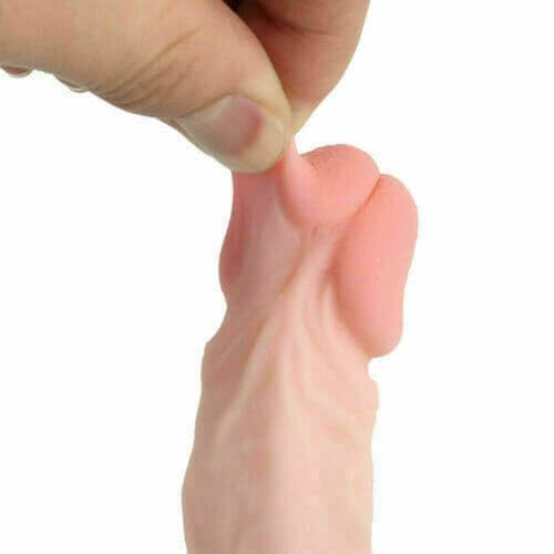 Vulva Pocket Pussy Stroker 7.87in - Silicone Masturbator