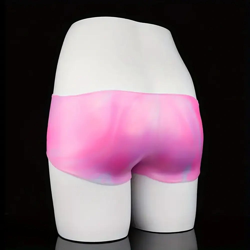 Wearable Dog Knot Dildo - Silicone Animal Knot Panty Dildo