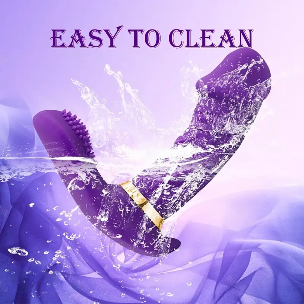 Wearable Dual Motion Vibrator 4.5in - Vibrating G-Spot Massager