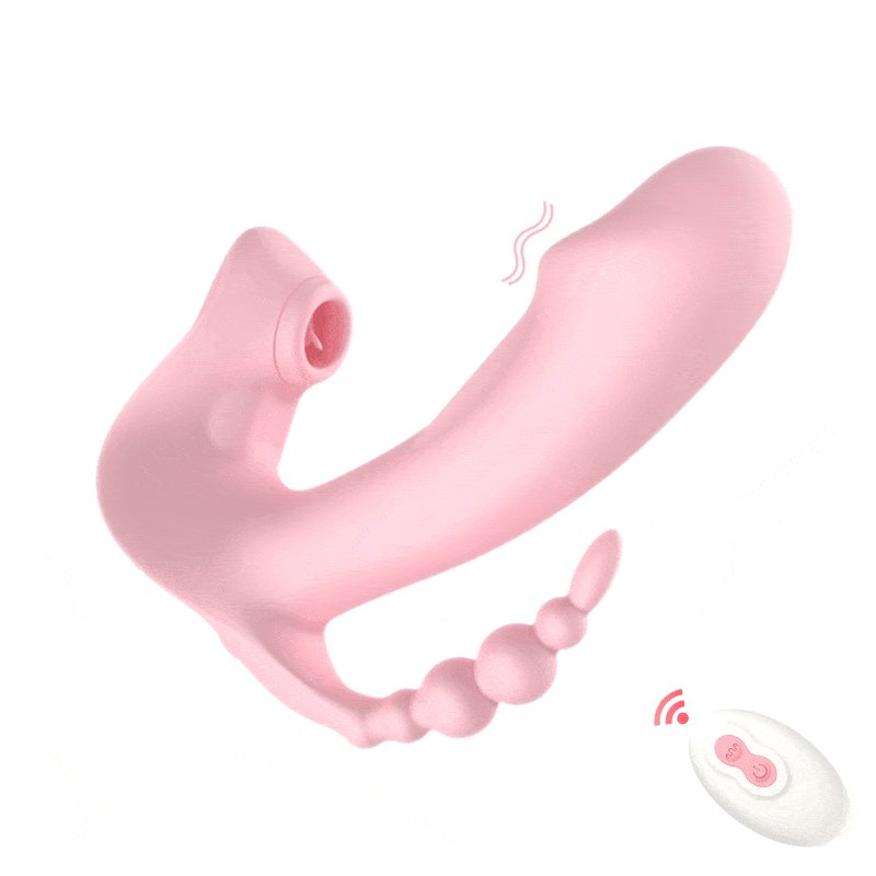 Wearable G-Spot Clit Suction Vibrator - Wearable Panty Vibrator