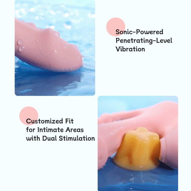 Wearable G-Spot Clit Suction Vibrator - Wearable Panty Vibrator