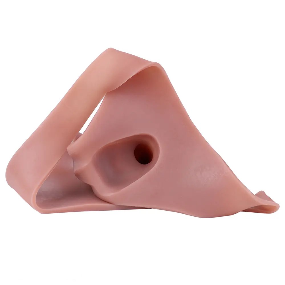Wearable Hollow Cock Sleeve 7.48 in - Realistic Dildo Sleeve