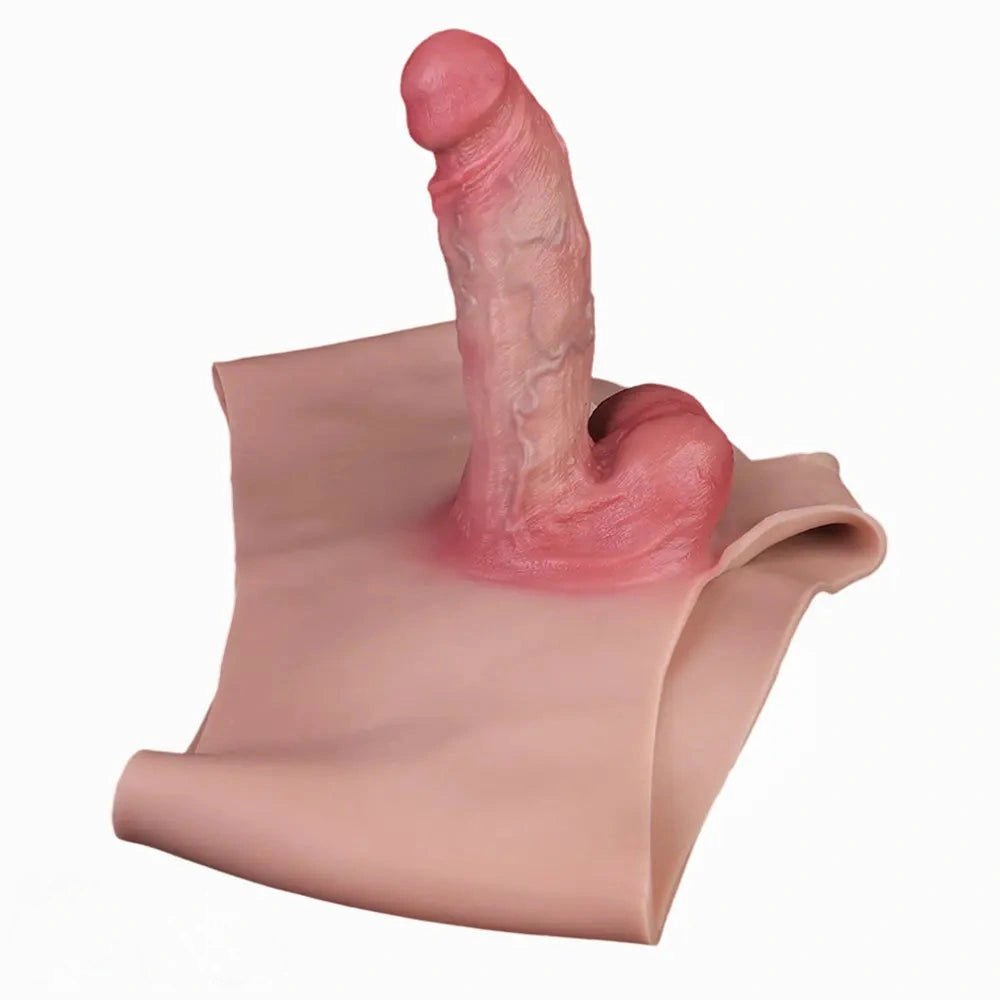 Wearable Hollow Dildo Sheath - Realistic Strap-On Sleeve