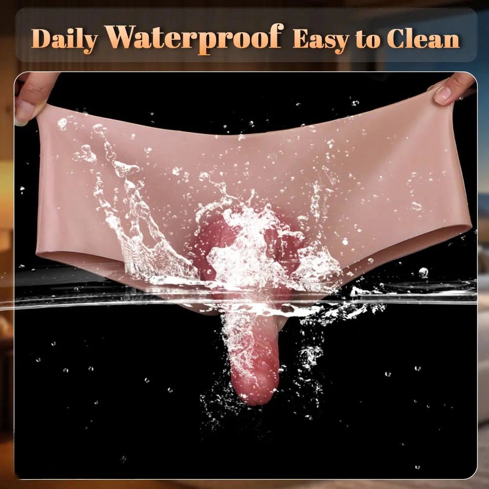 Wearable Hollow Dildo Sheath - Realistic Strap-On Sleeve