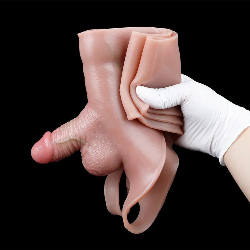 Wearable Panty With Hollow Sheath - Realistic Strap-On Panty