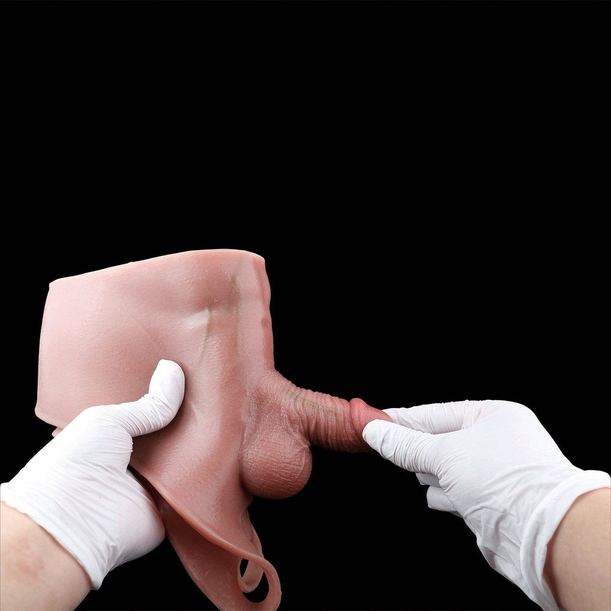Wearable Panty With Hollow Sheath - Realistic Strap-On Panty