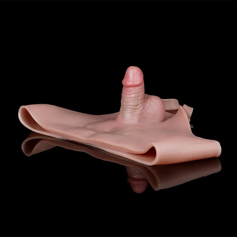 Wearable Panty With Hollow Sheath - Realistic Strap-On Panty
