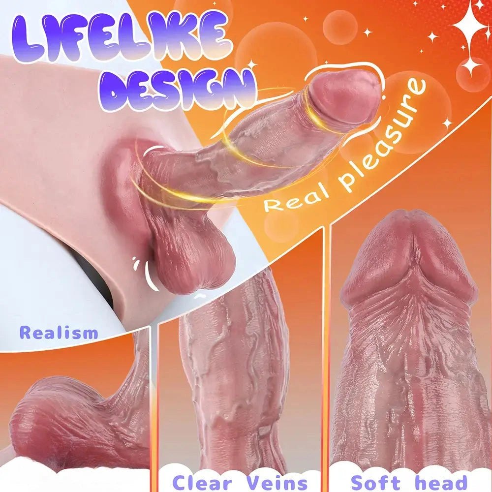 Wearable Panty Strap-On Dildo - Strap On Panty Dildo