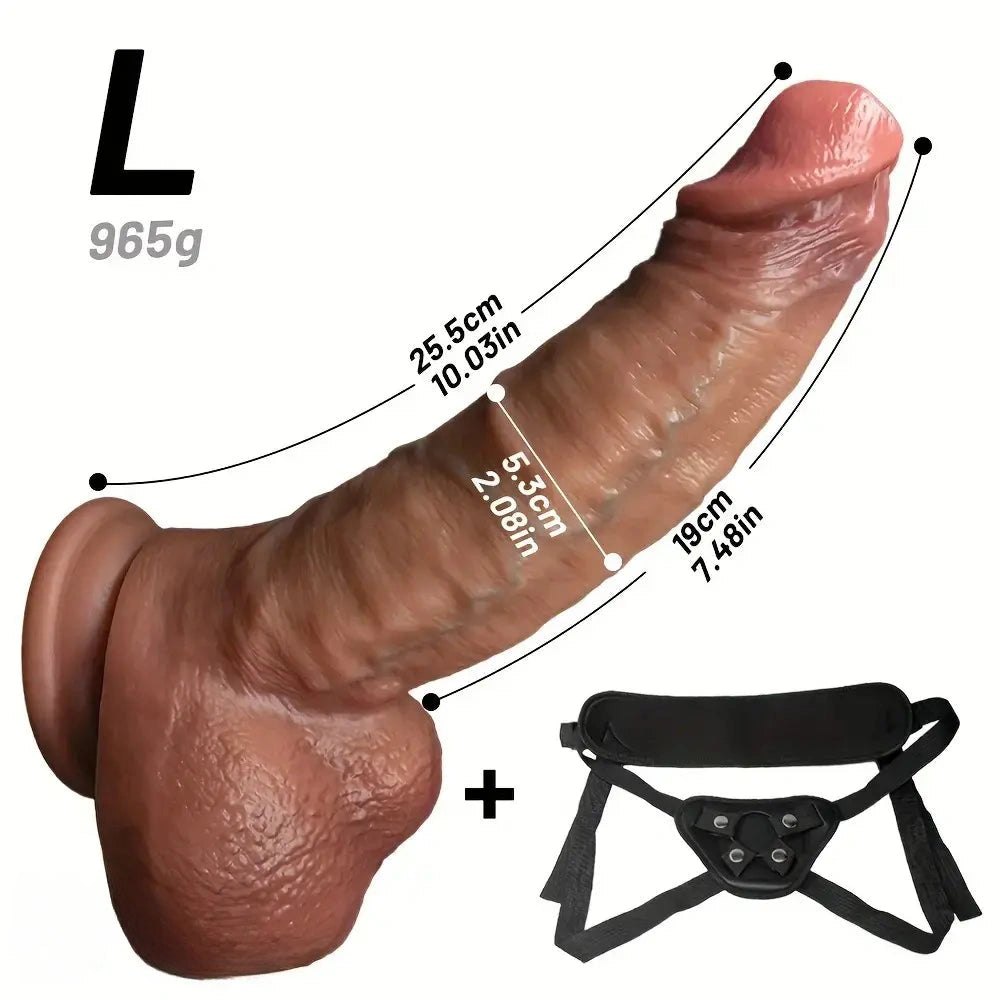Wearable Strap-On Dildo Kit - Realistic Strap On Dildo