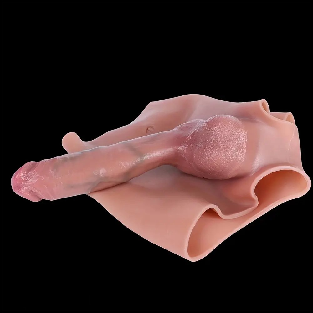 Wearable Silicone Strap-On Panty - Realistic Dildo